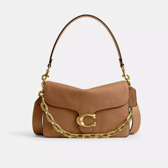 Authentic Coach Chain Tabby Shoulder Bag - Picture 1 of 6